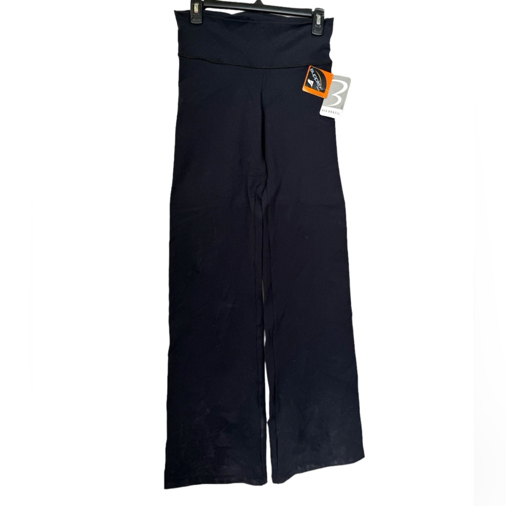 Bia Brazil Fitness Activewear NEW High Waist Flare Wide Leg Pants Stretch Yoga L